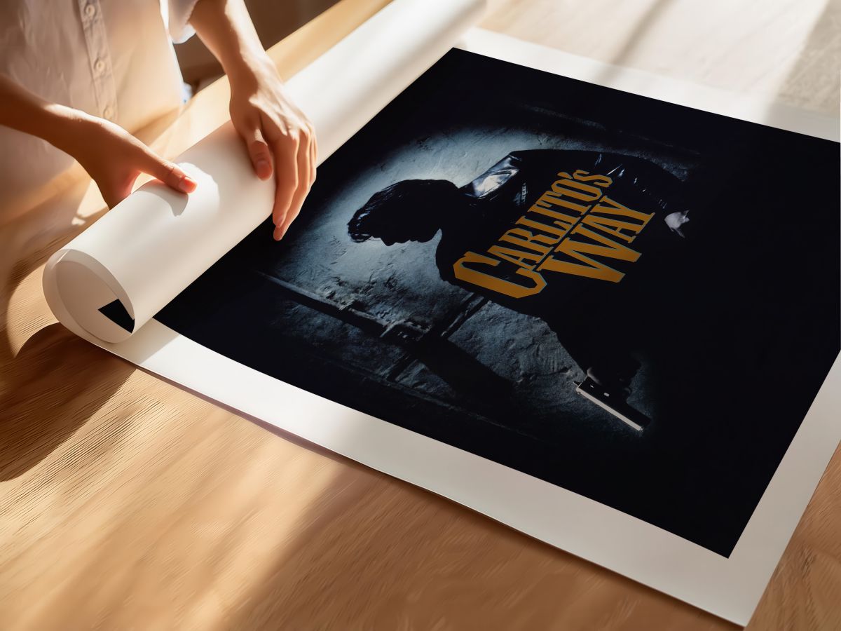 Carlito’s Way (1993) Film Posteri, rulo yapılmış çerçevesiz poster