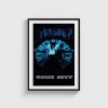 Dark City film posteri, siyah çerçeveli tablo