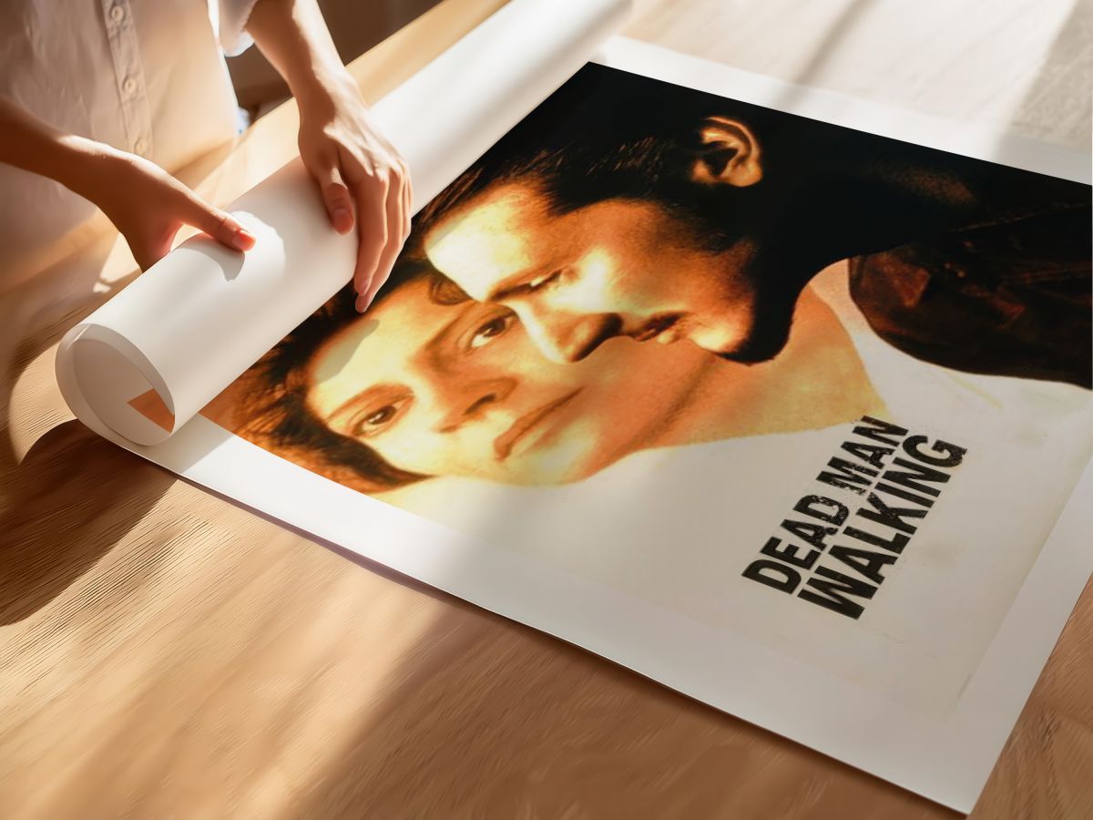 Dead Man Walking (1995) Film Posteri, rulo yapılmış çerçevesiz poster