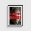 Funny Games film posteri, siyah çerçeveli tablo