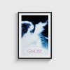 Ghost film posteri, siyah çerçeveli tablo