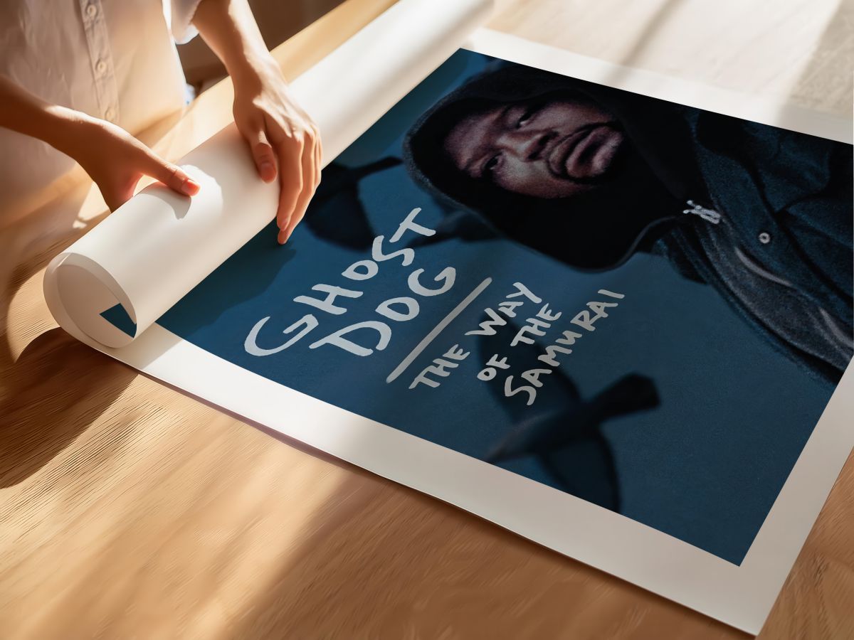 Ghost Dog: The Way of the Samurai (1999) Film Posteri, rulo yapılmış çerçevesiz poster