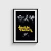 Jackie Brown film posteri, siyah çerçeveli tablo