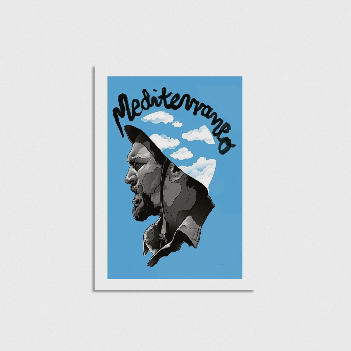 Mediterraneo film posteri, çerçevesiz poster
