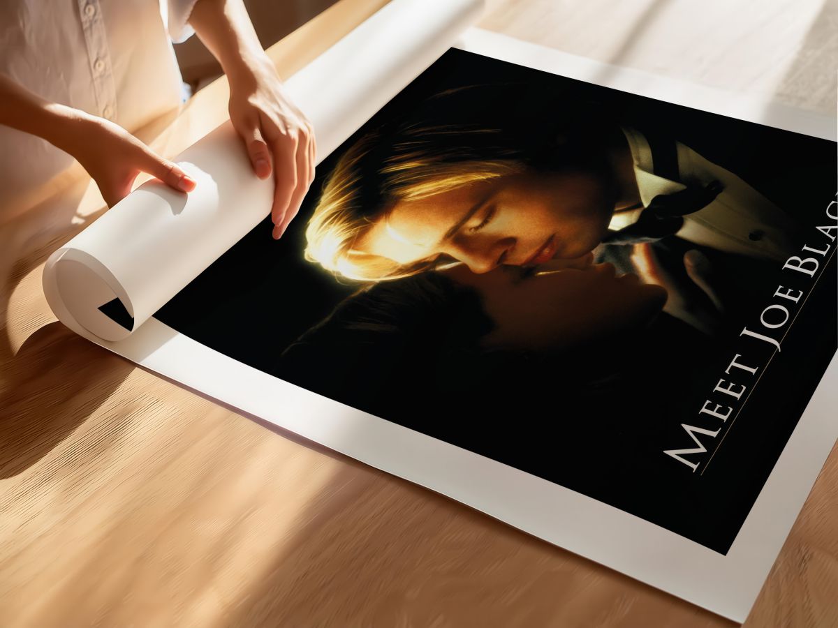 Meet Joe Black (1998) Film Posteri, rulo yapılmış çerçevesiz poster