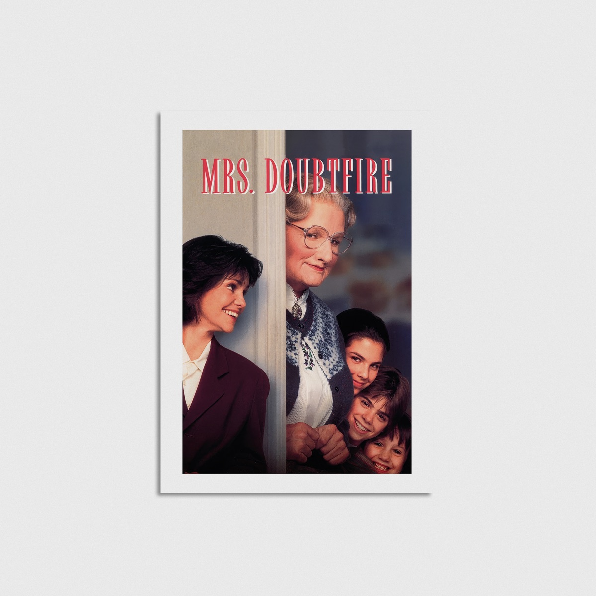 Mrs. Doubtfire film posteri, çerçevesiz poster