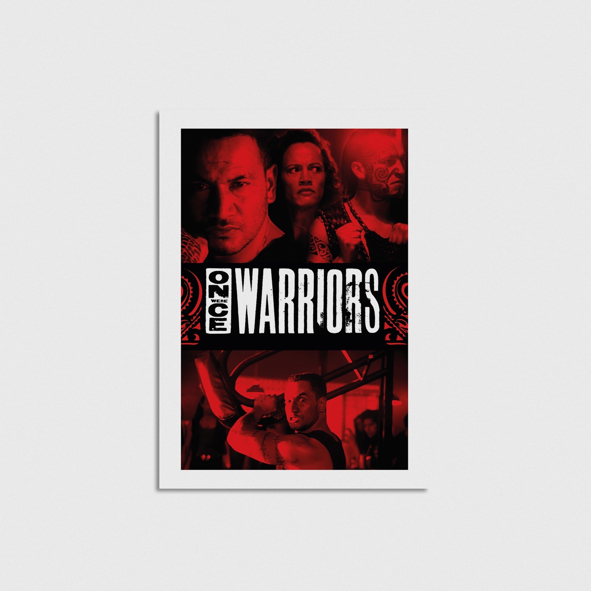 Once Were Warriors film posteri, çerçevesiz poster