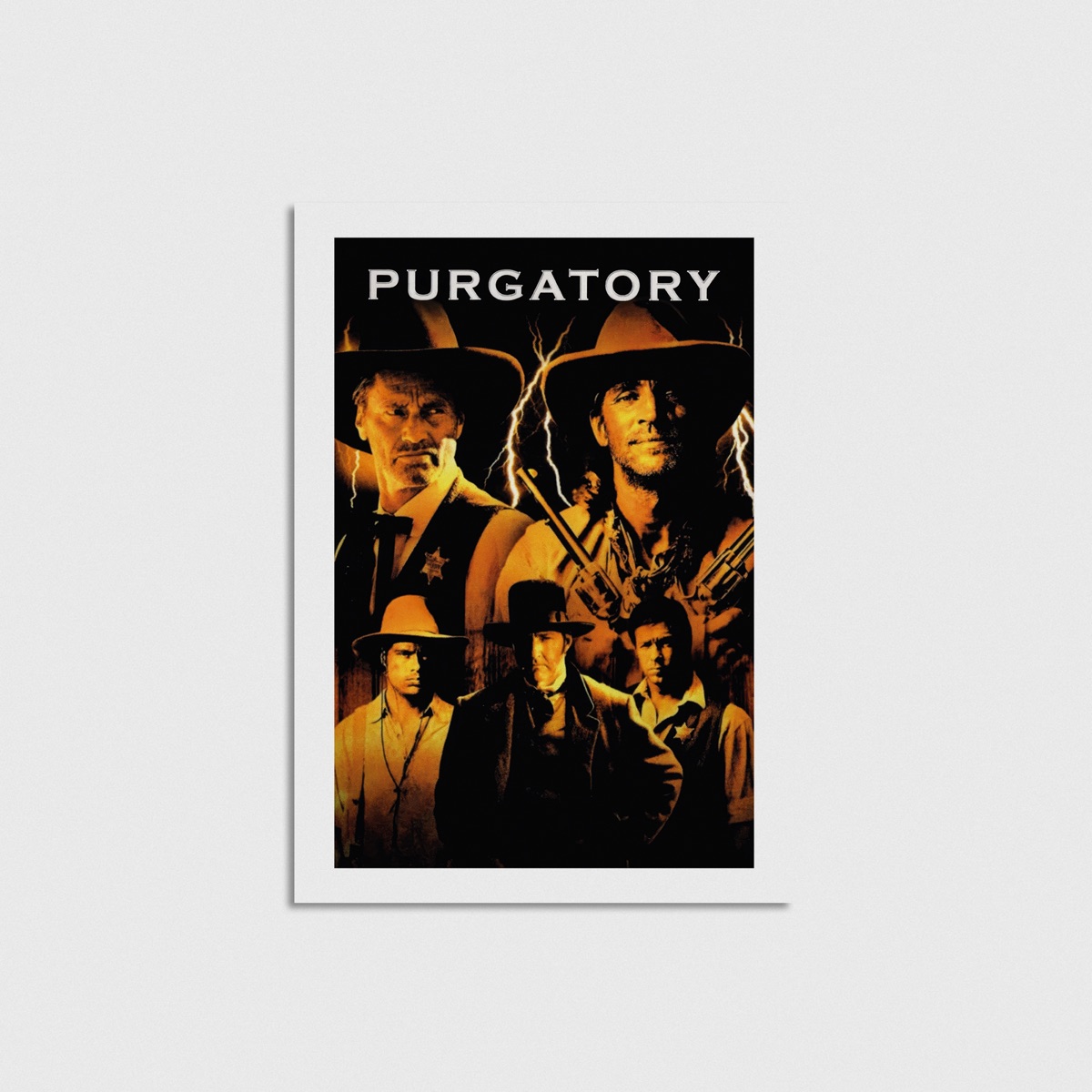 Purgatory film posteri, çerçevesiz poster