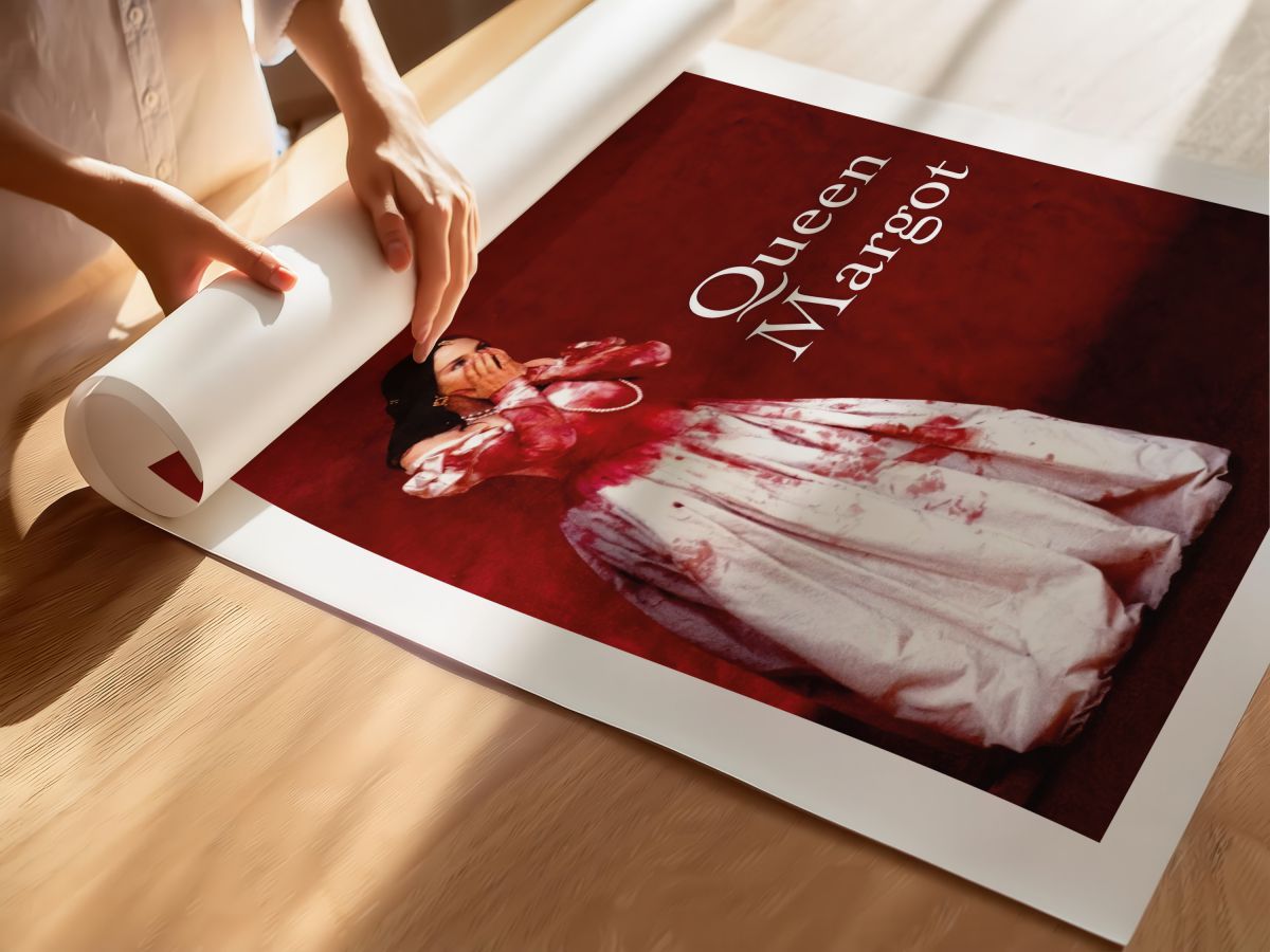Queen Margot (1994) Film Posteri, rulo yapılmış çerçevesiz poster