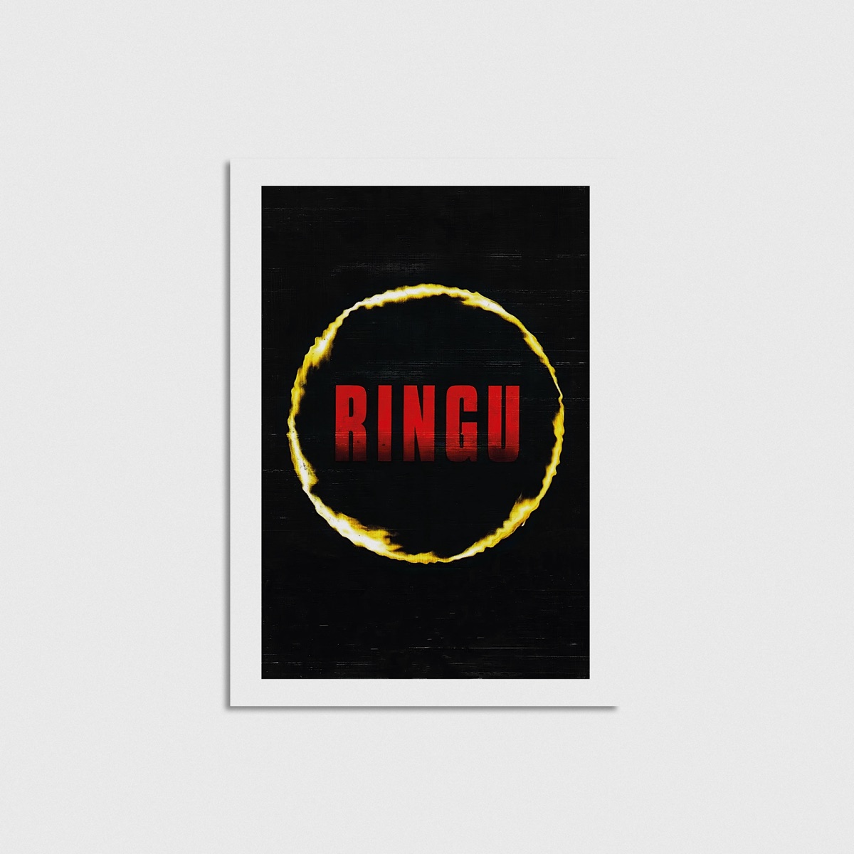 Ring film posteri, çerçevesiz poster