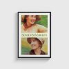 Sense and Sensibility film posteri, siyah çerçeveli tablo