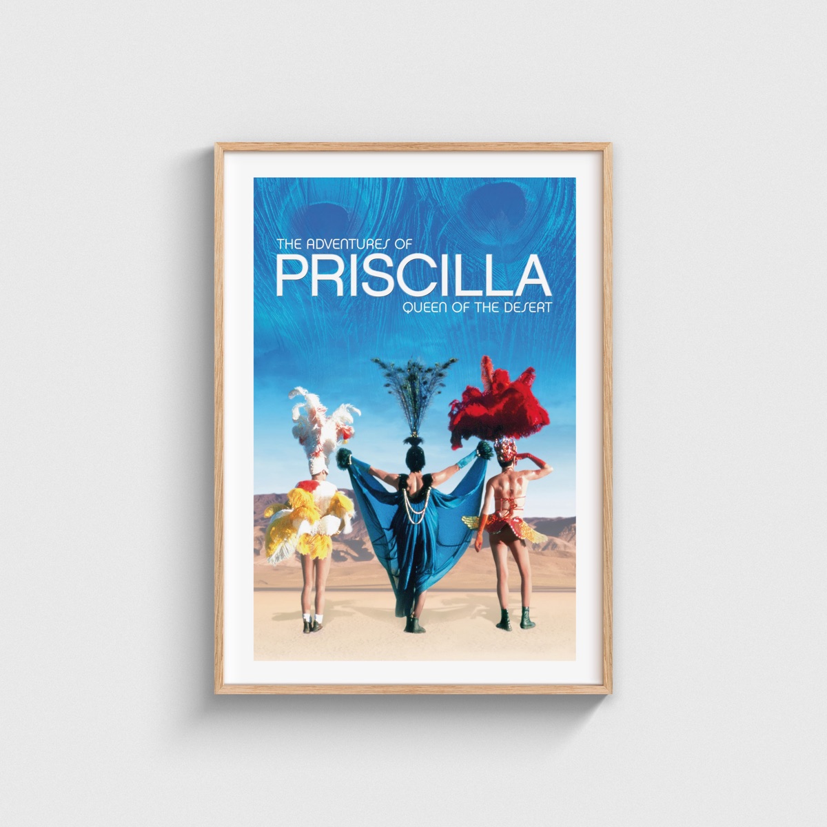 The Adventures of Priscilla, Queen of the Desert film posteri, ahşap çerçeveli tablo