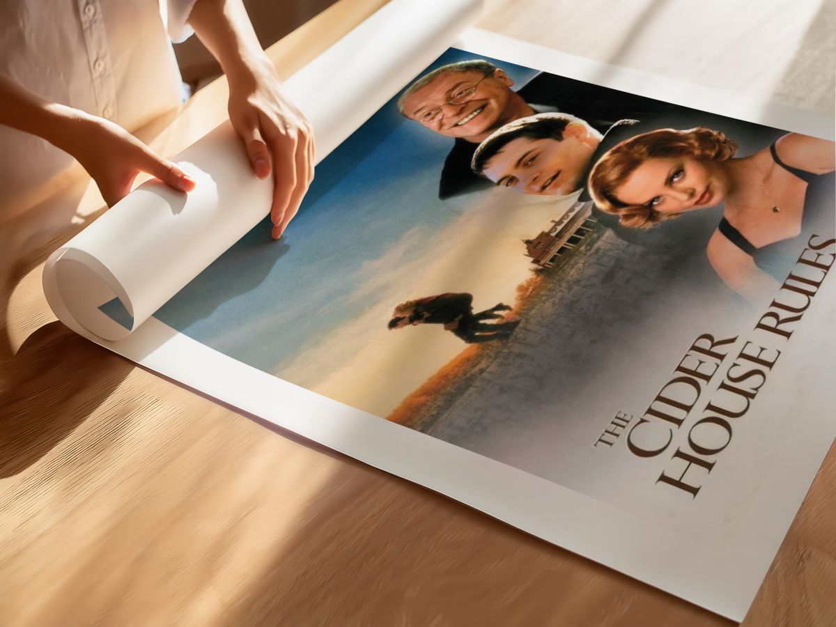 The Cider House Rules (1999) Film Posteri, rulo yapılmış çerçevesiz poster