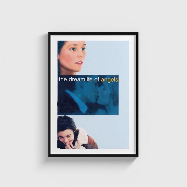 The Dreamlife of Angels film posteri, siyah çerçeveli tablo