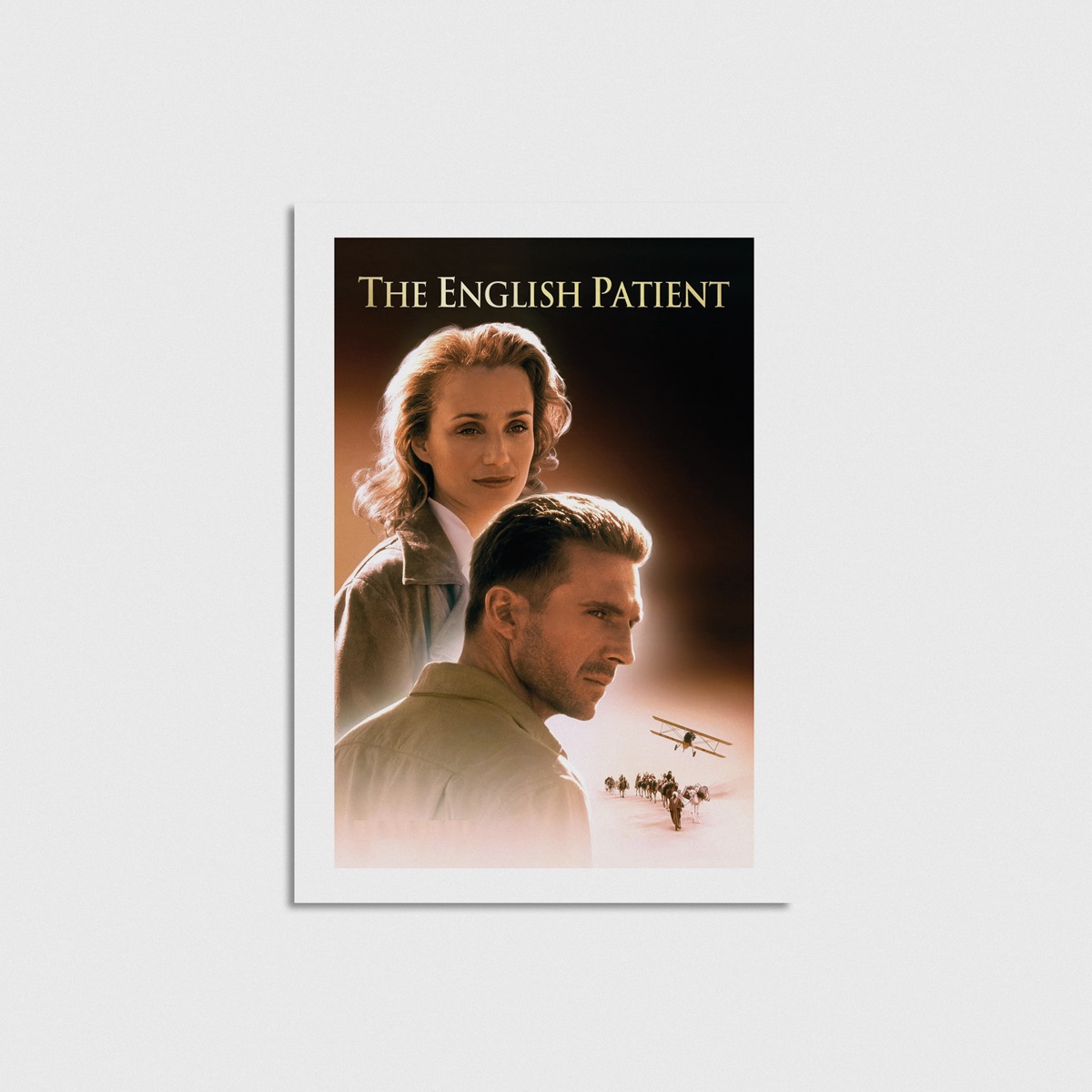 The English Patient film posteri, çerçevesiz poster