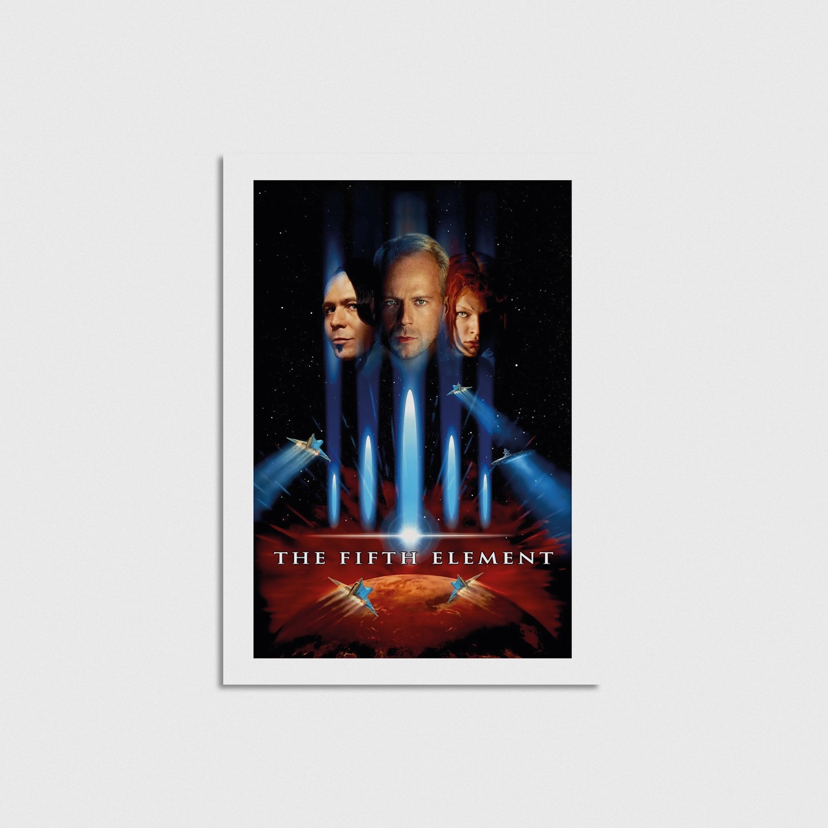 The Fifth Element film posteri, çerçevesiz poster