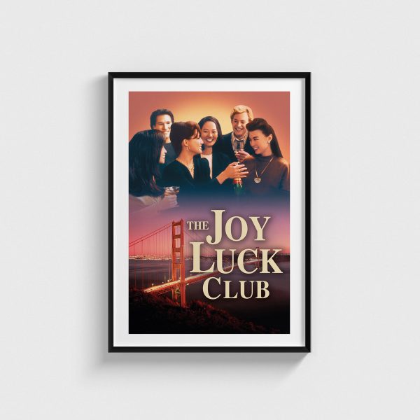 The Joy Luck Club film posteri, siyah çerçeveli tablo