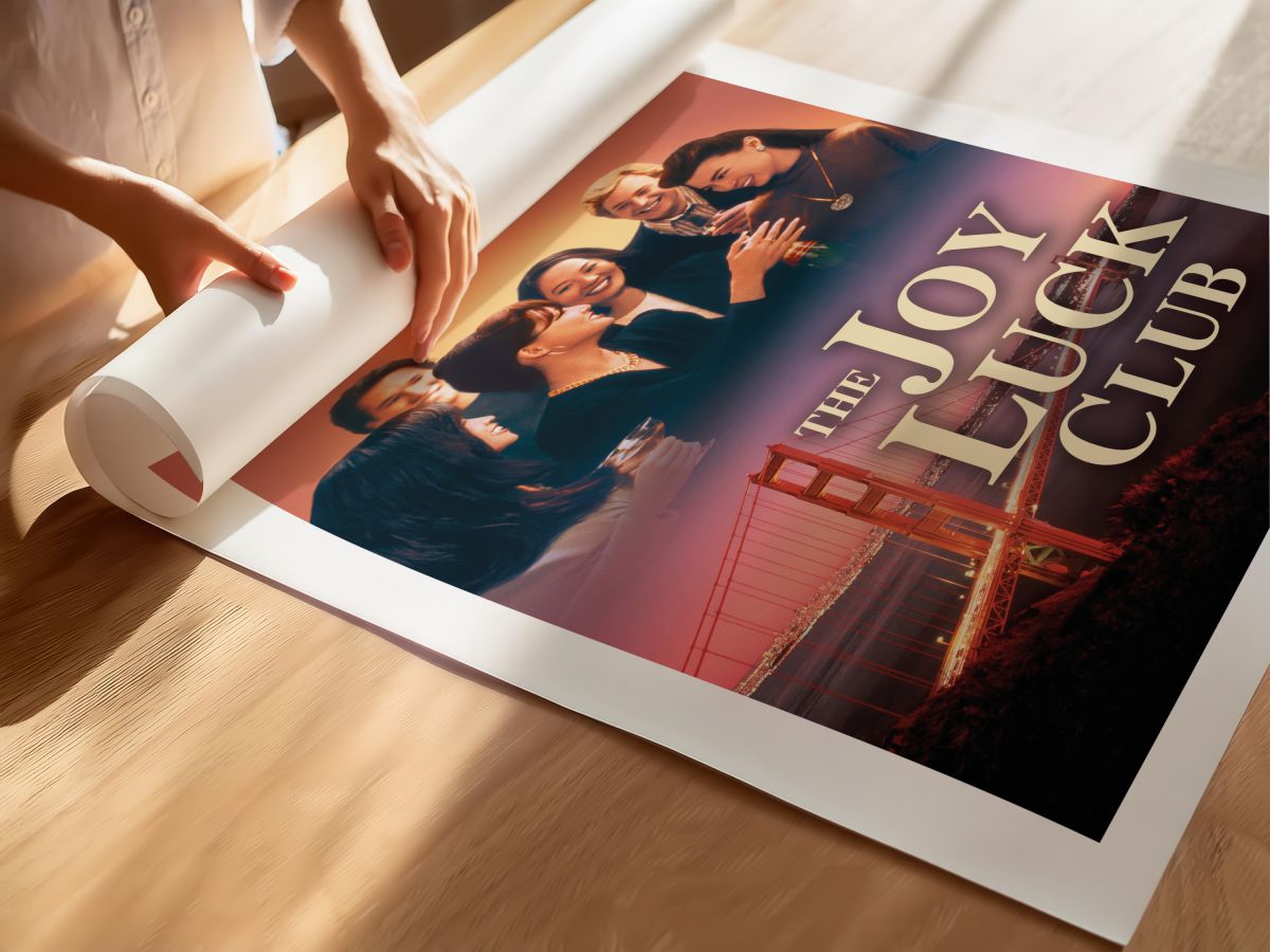 The Joy Luck Club (1993) Film Posteri, rulo yapılmış çerçevesiz poster