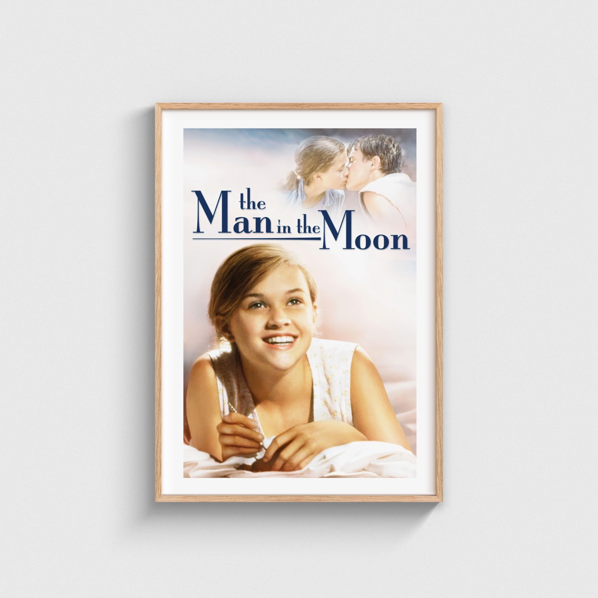 The Man in the Moon film posteri, ahşap çerçeveli tablo