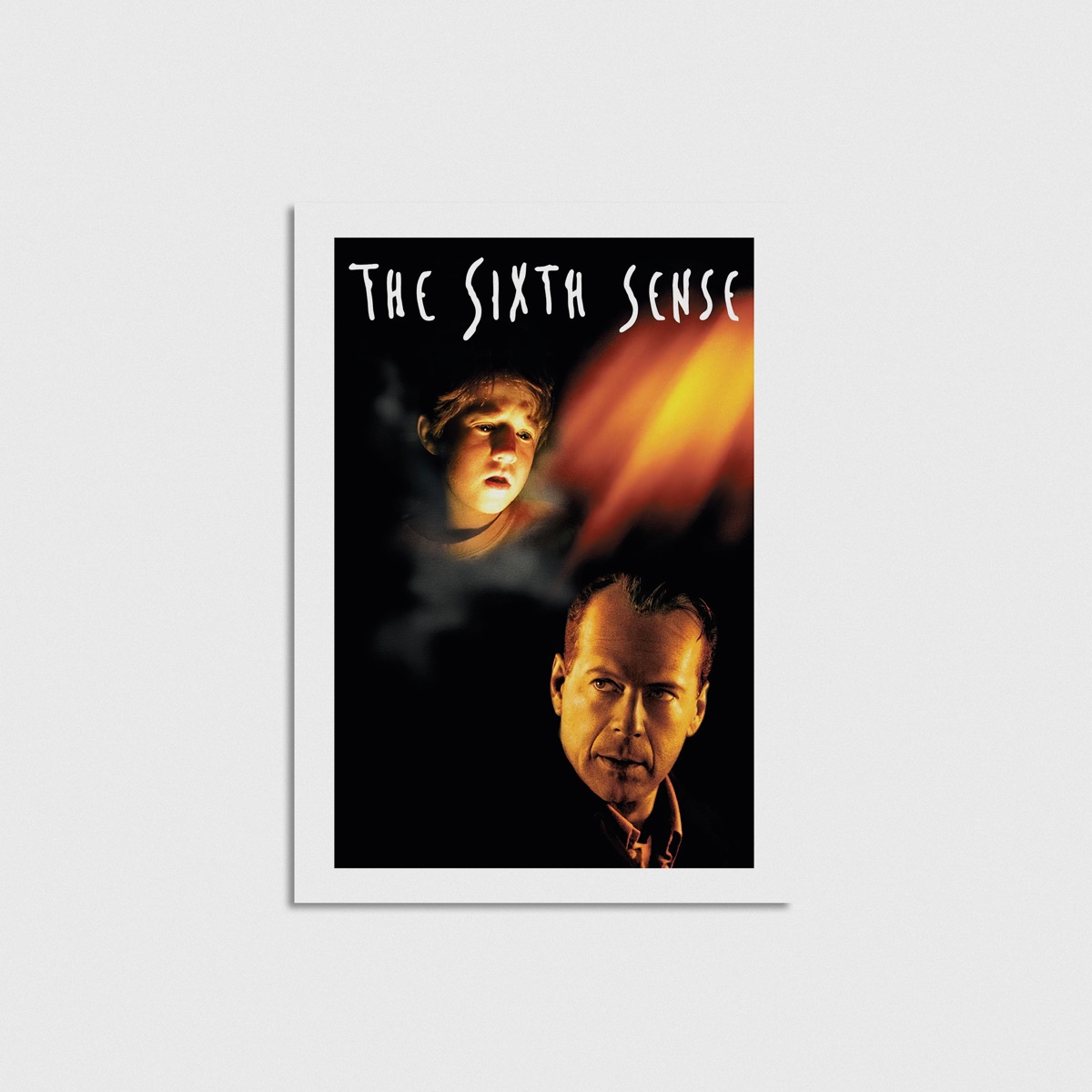 The Sixth Sense film posteri, çerçevesiz poster