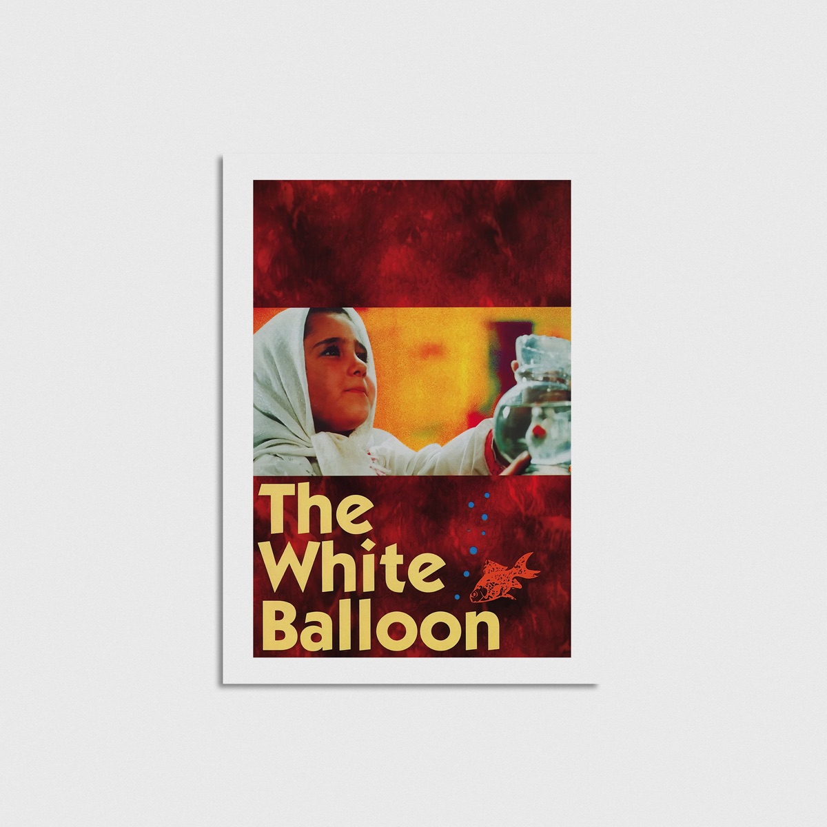 The White Balloon film posteri, çerçevesiz poster