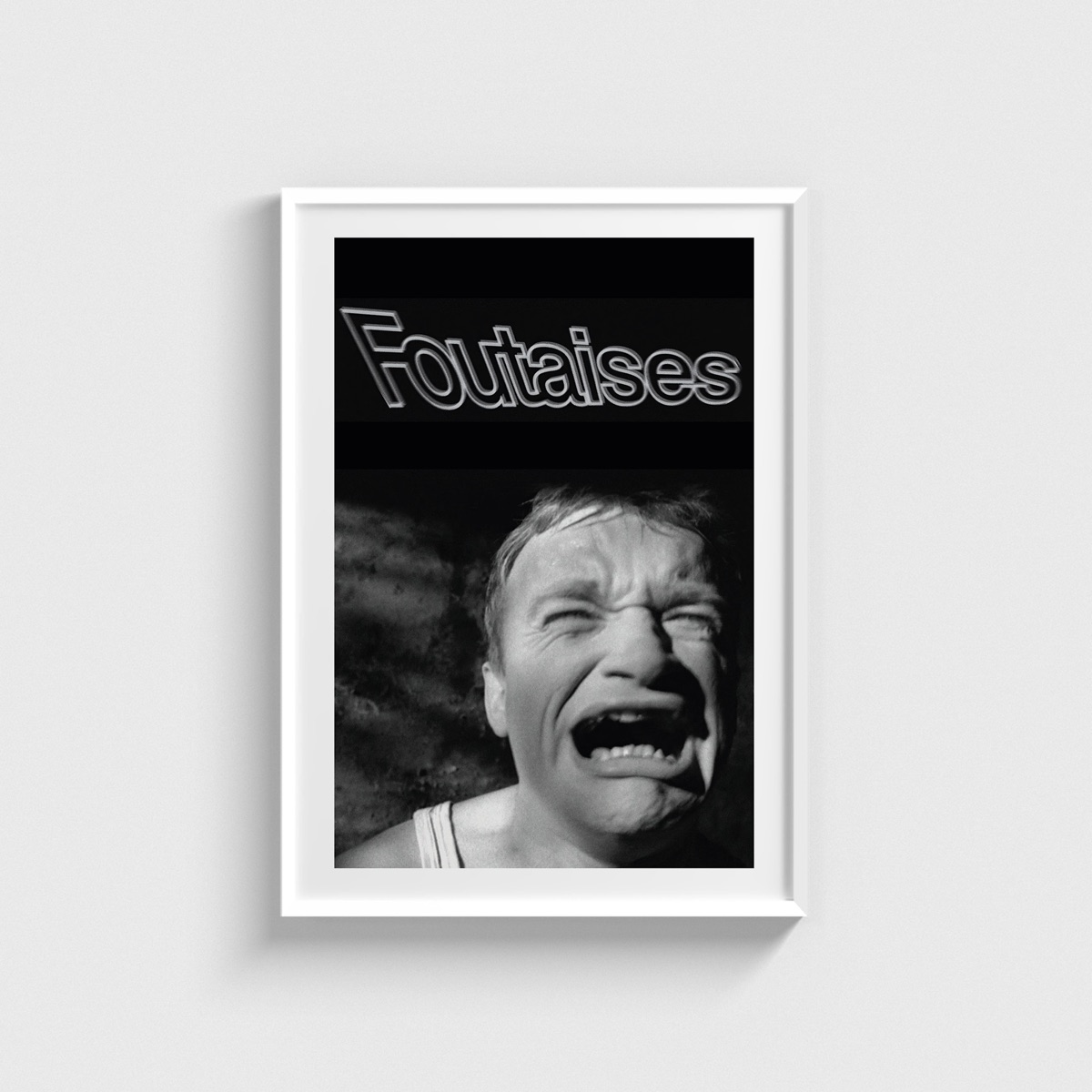 Things I Like, Things I Don't Like film posteri, beyaz çerçeveli tablo