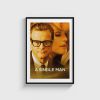 A Single Man film posteri, siyah çerçeveli tablo
