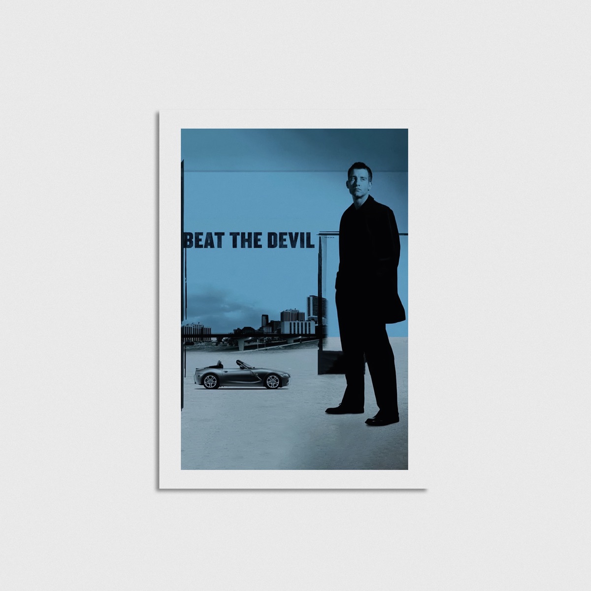 Beat the Devil film posteri, çerçevesiz poster