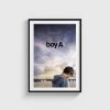 Boy A film posteri, siyah çerçeveli tablo