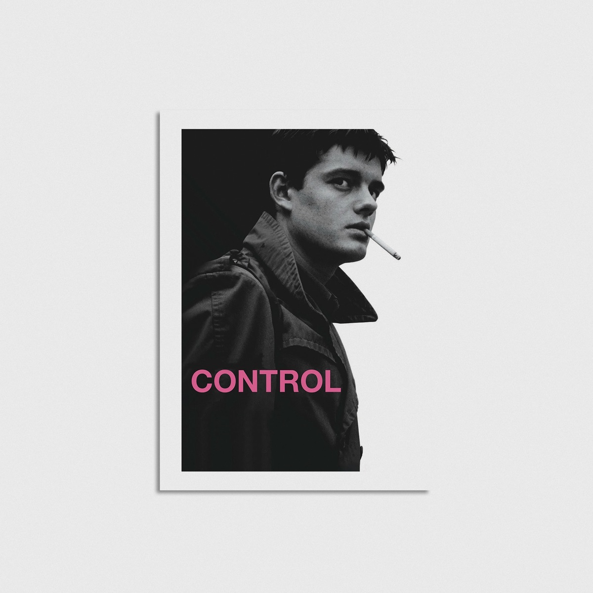 Control film posteri, çerçevesiz poster