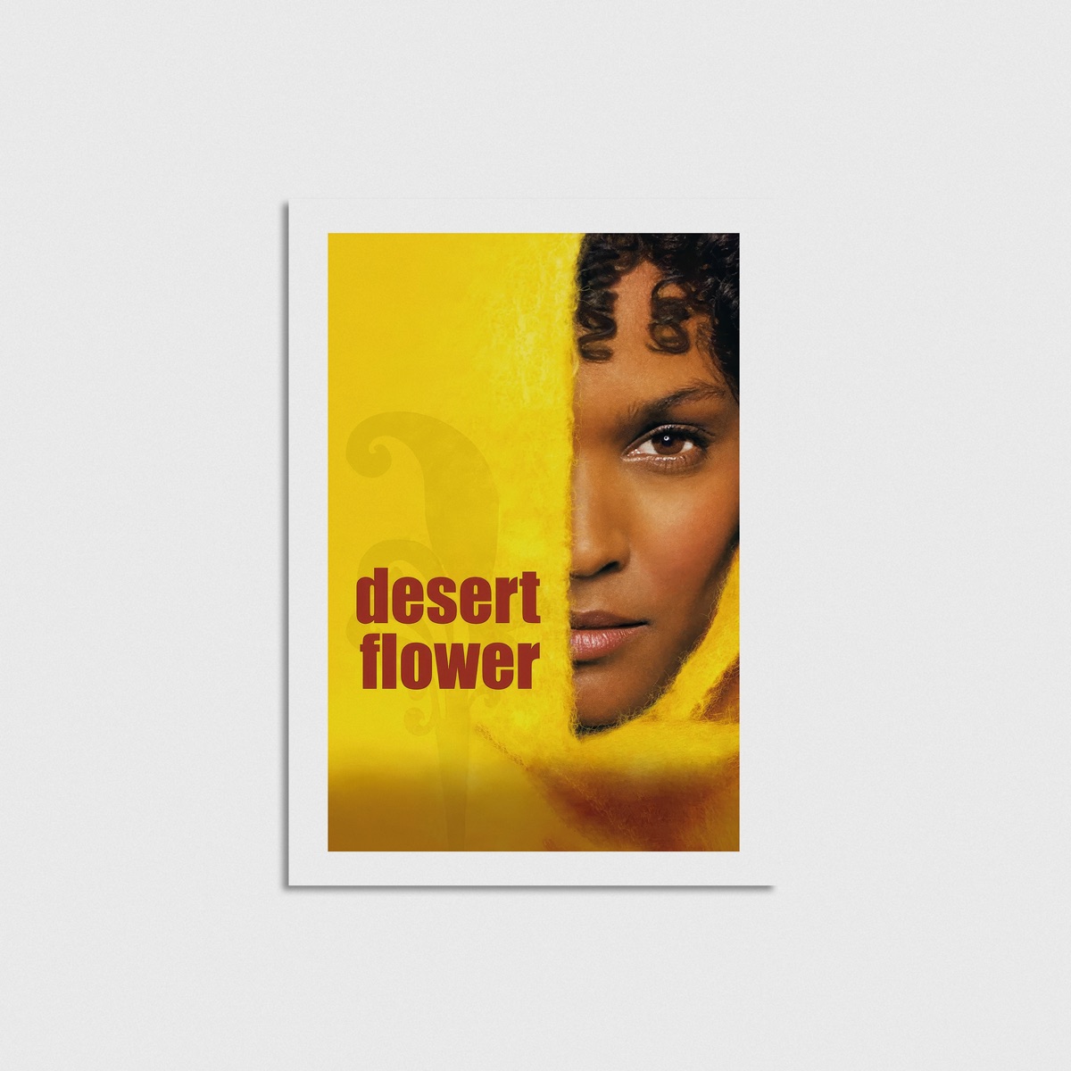 Desert Flower film posteri, çerçevesiz poster
