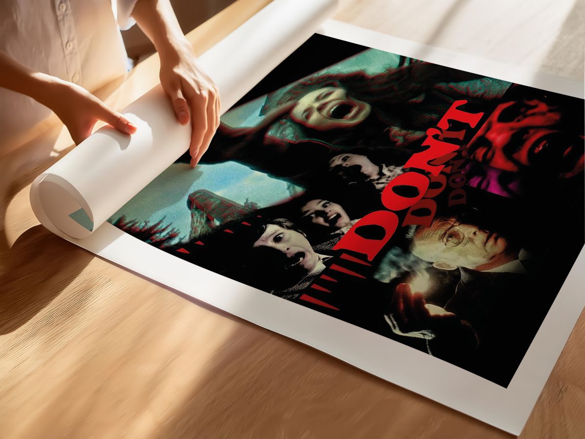 Don’t (2007) Film Posteri, rulo yapılmış çerçevesiz poster