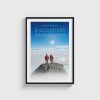 Encounters at the End of the World film posteri, siyah çerçeveli tablo