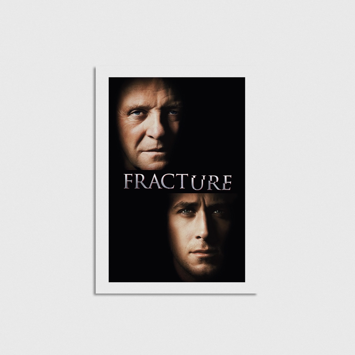 Fracture film posteri, çerçevesiz poster