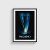 Frequency film posteri, siyah çerçeveli tablo