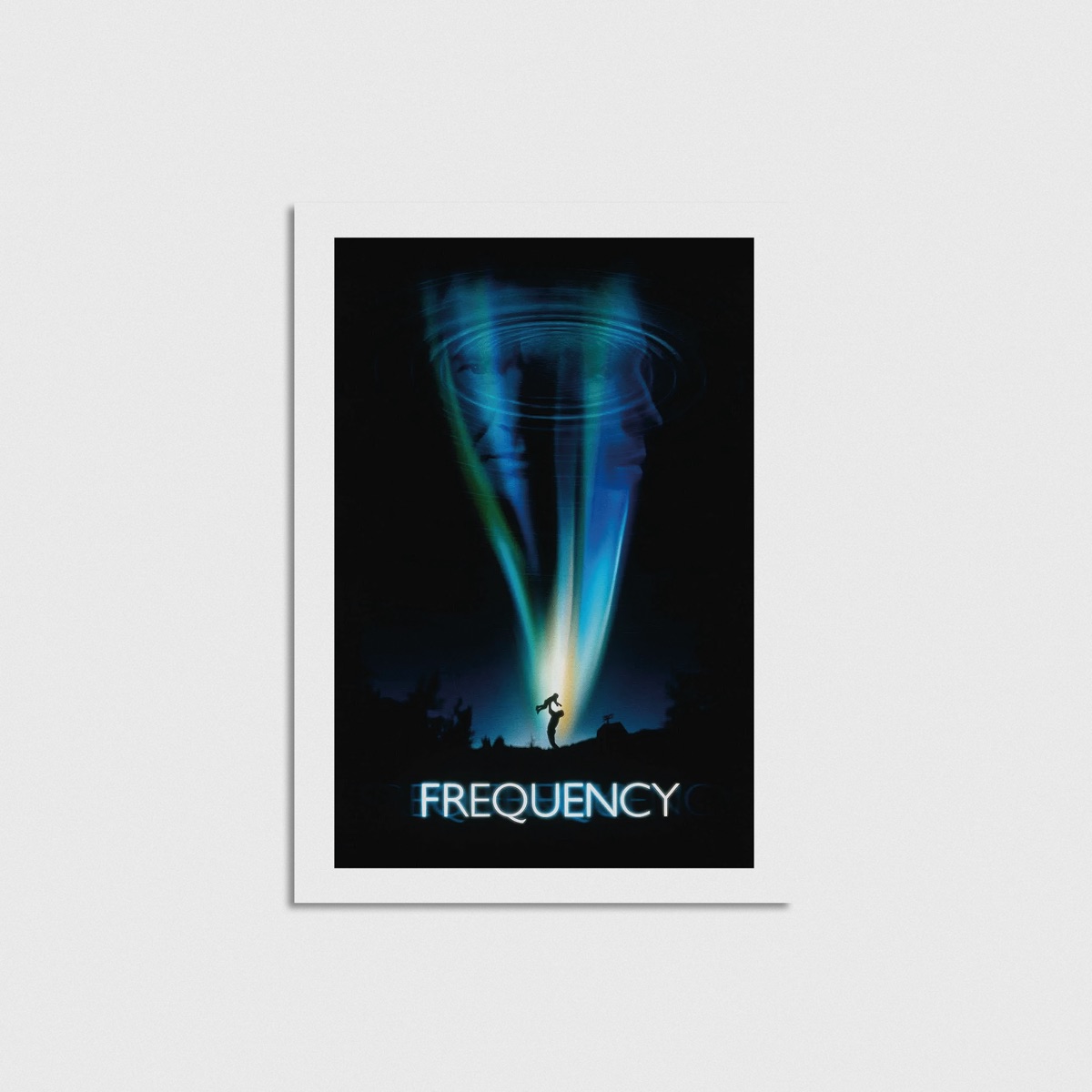 Frequency film posteri, çerçevesiz poster