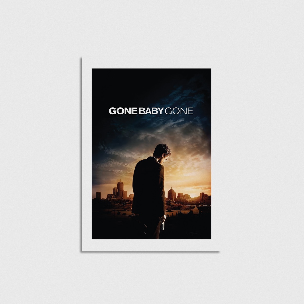 Gone Baby Gone film posteri, çerçevesiz poster