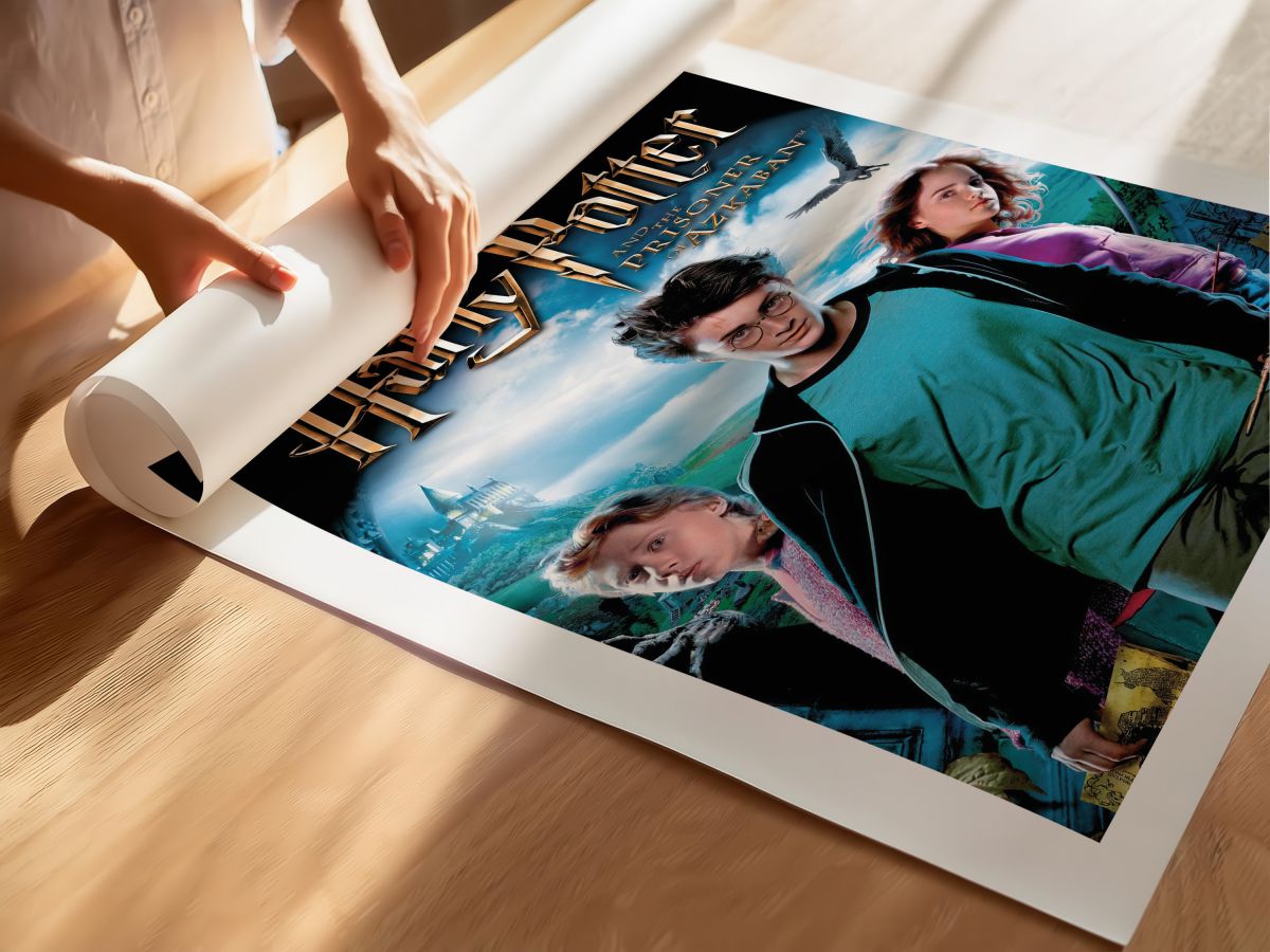 Harry Potter and the Prisoner of Azkaban (2004) Film Posteri, rulo yapılmış çerçevesiz poster