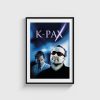 K-PAX film posteri, siyah çerçeveli tablo