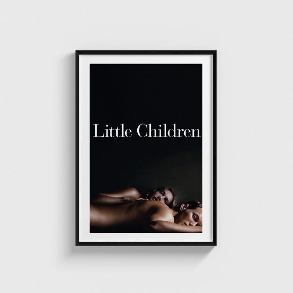 Little Children film posteri, siyah çerçeveli tablo