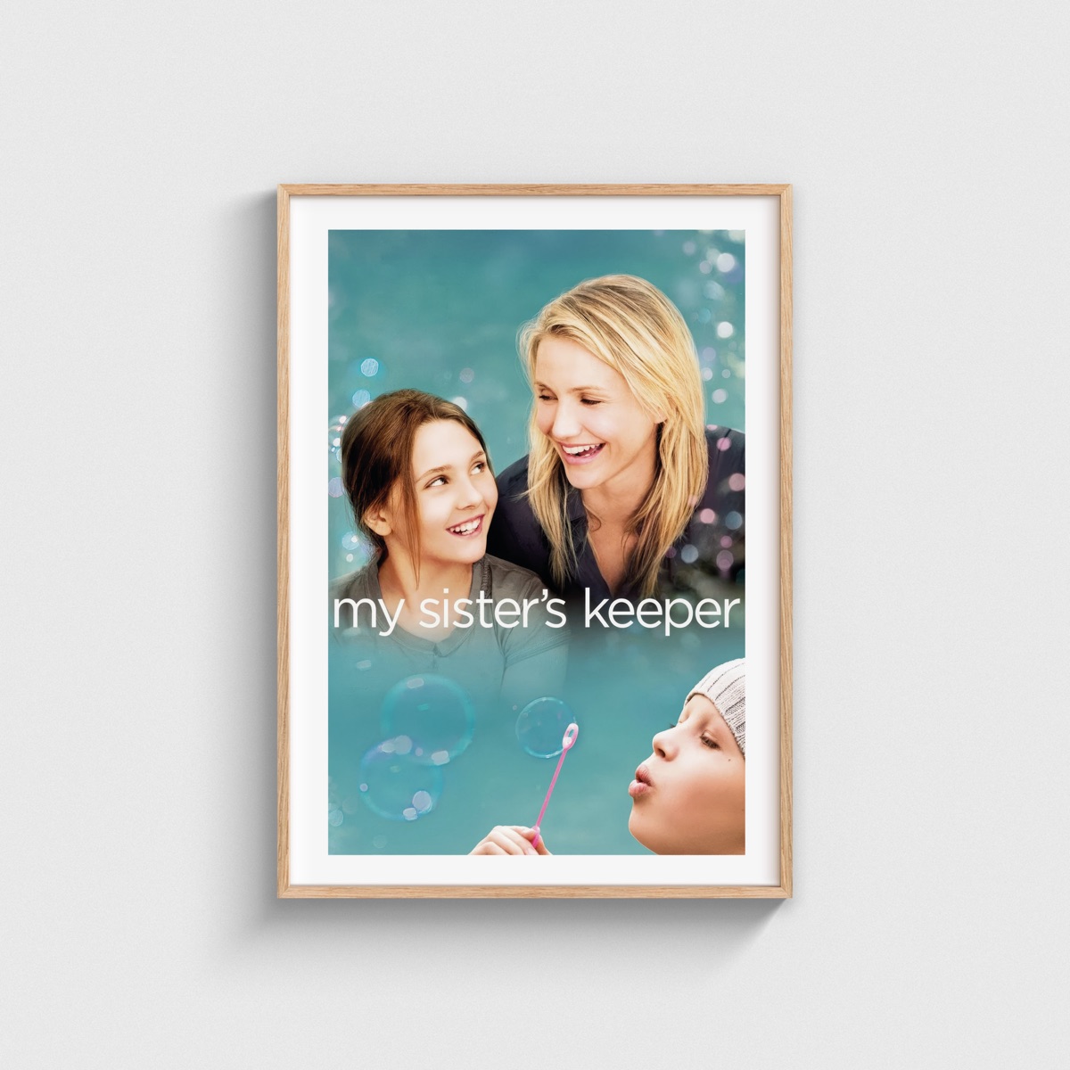 My Sister's Keeper film posteri, ahşap çerçeveli tablo