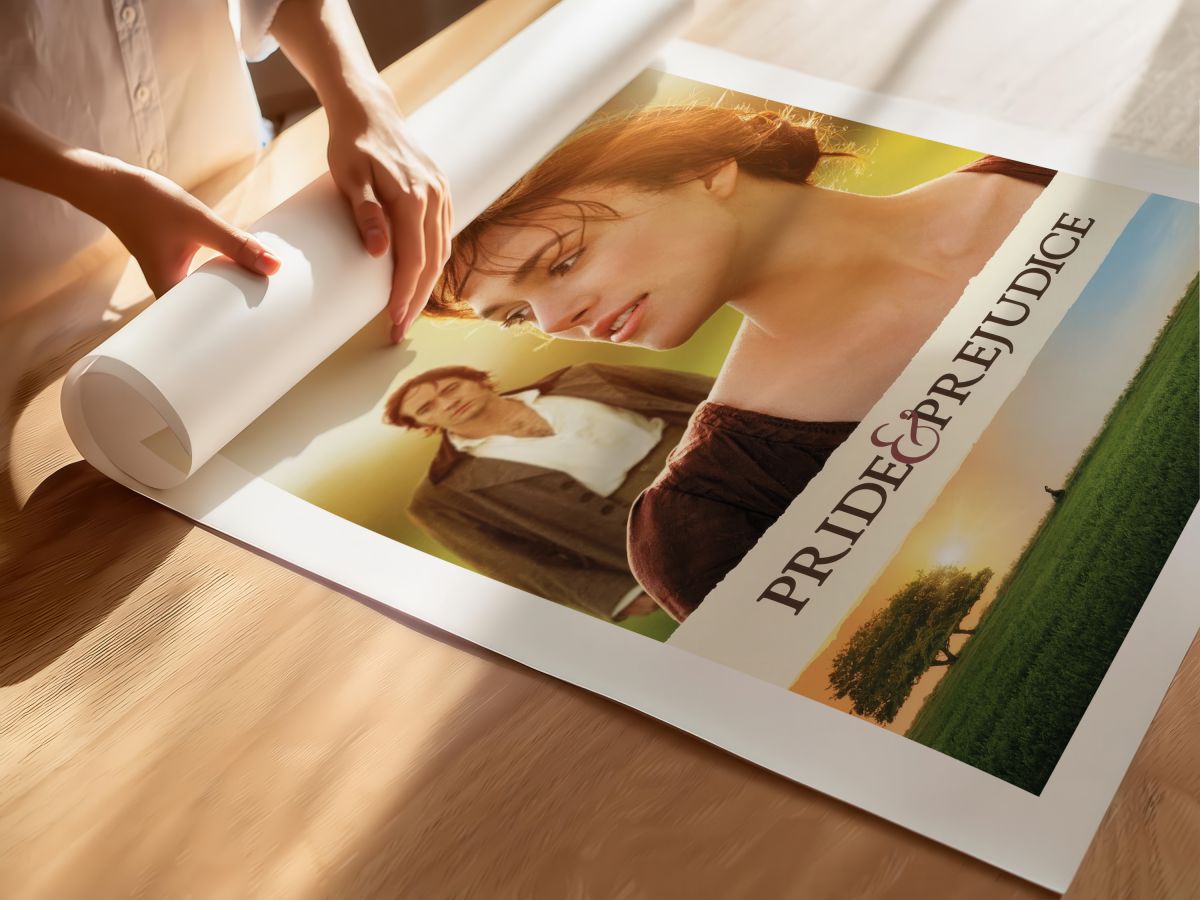 Pride & Prejudice (2005) Film Posteri, rulo yapılmış çerçevesiz poster