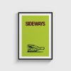 Sideways film posteri, siyah çerçeveli tablo