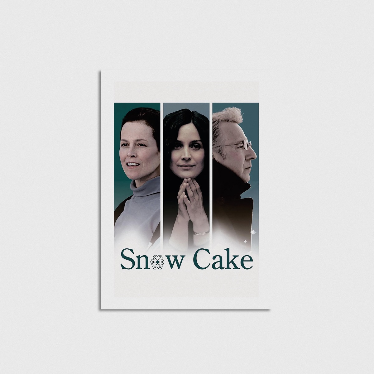 Snow Cake film posteri, çerçevesiz poster