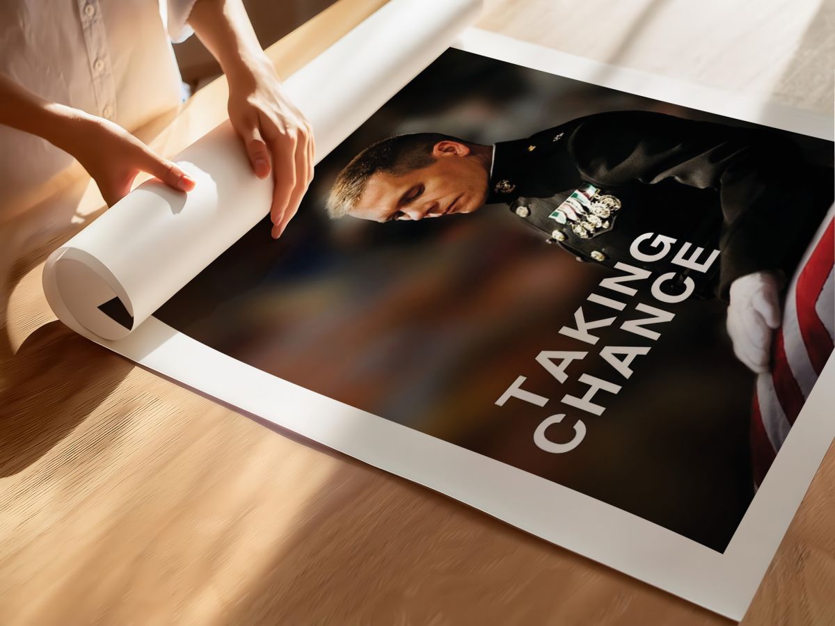 Taking Chance (2009) Film Posteri, rulo yapılmış çerçevesiz poster