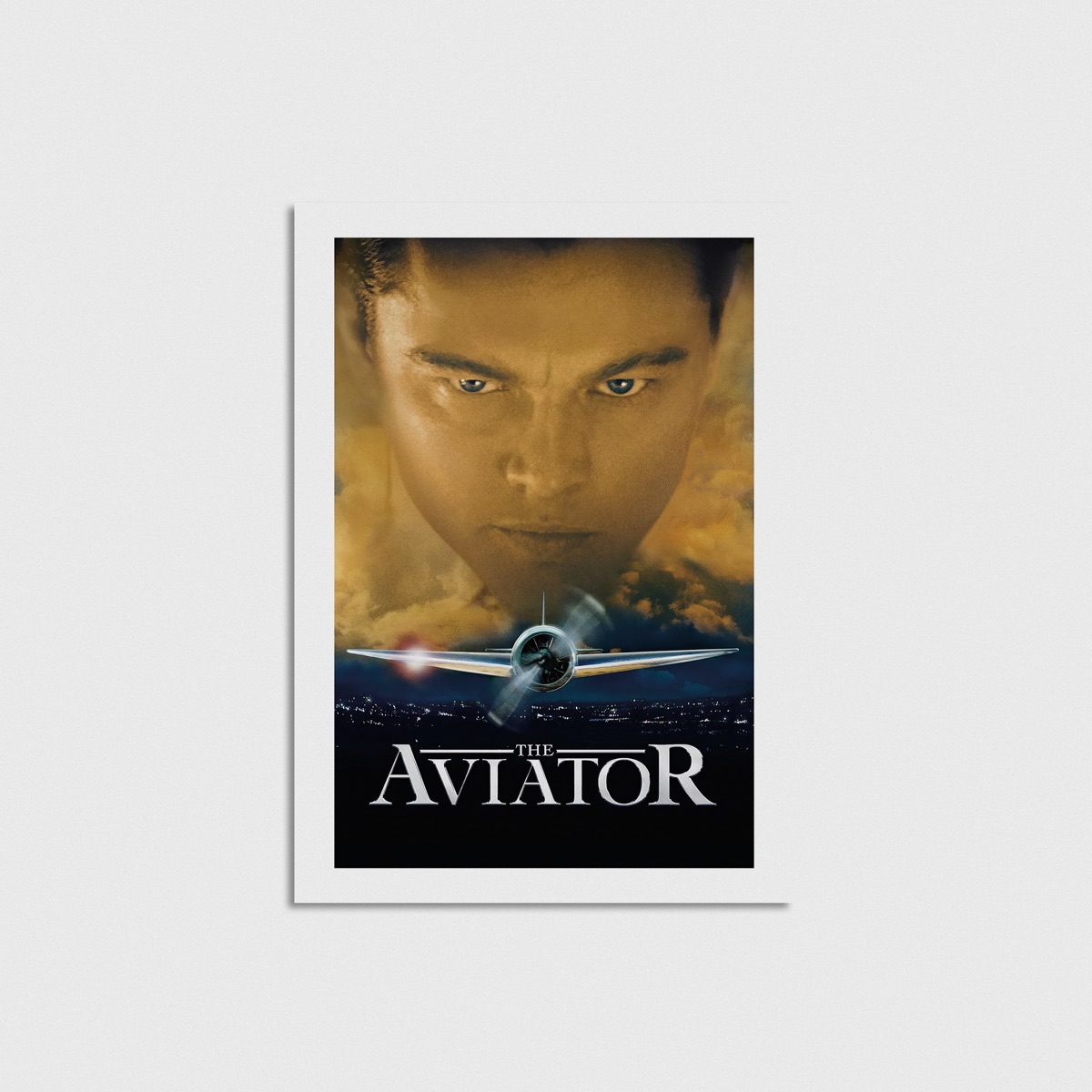 The Aviator film posteri, çerçevesiz poster