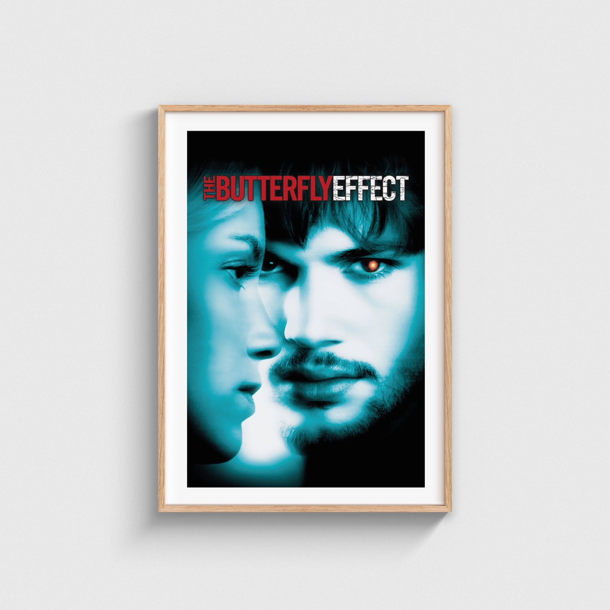 The Butterfly Effect film posteri, ahşap çerçeveli tablo