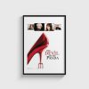 The Devil Wears Prada film posteri, siyah çerçeveli tablo