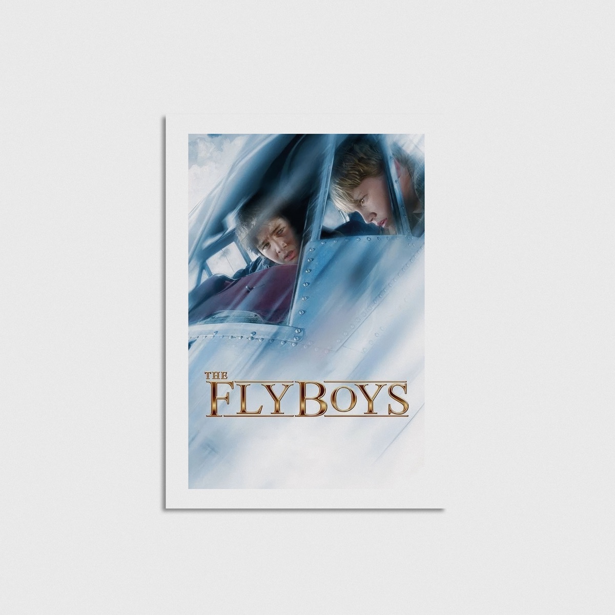 The Flyboys film posteri, çerçevesiz poster