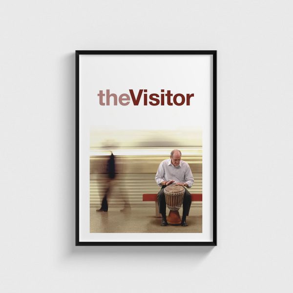 The Visitor film posteri, siyah çerçeveli tablo